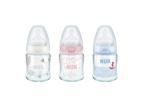 Sklenená dojčenská fľaša NUK First Choice 120 ml biela
