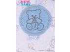 Dojčenské polodupačky New Baby Roztomilý Medvedík modré Modrá 74 (6-9m)