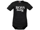 Body krátký rukáv Dejna Boss baby - čierne, veľ: 92, 92 (18-24m)