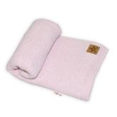 Luxusná deka, dečka BASIC, 80x90cm - sv. růžová