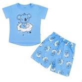 Detské letné pyžamko New Baby Dream modré Modrá 80 (9-12m)