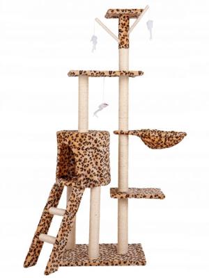 Škrabadlo pre mačky stromové lôžko 138cm xl Panther