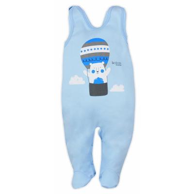 Dojčenské dupačky Bobas Fashion Mini Baby modré Modrá 74 (6-9m)